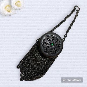 Lovely, Rhinestone, Victorian Chatelaine